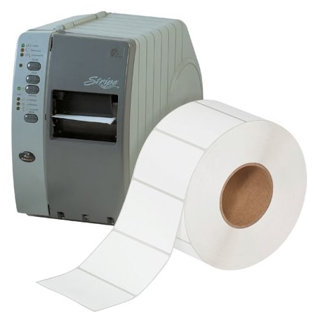 Bsc Preferred 4 x 2-1/2'' White Thermal Transfer Labels, 2400PK BUY00014133